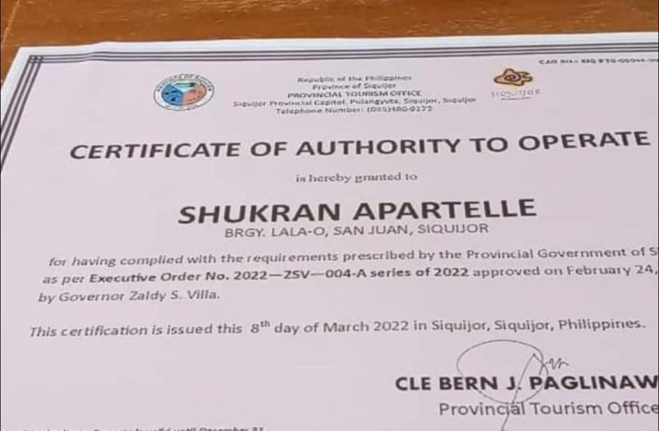 סיקיהור Shukran Apartelle מראה חיצוני תמונה